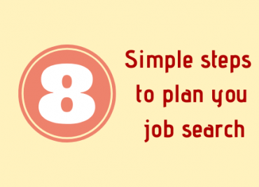 8 Simple Steps To Plan Your Job Search (Infographic)